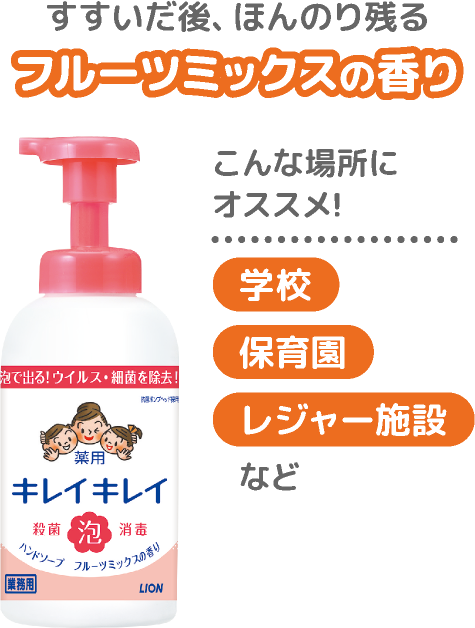 フルーツミックスの香り